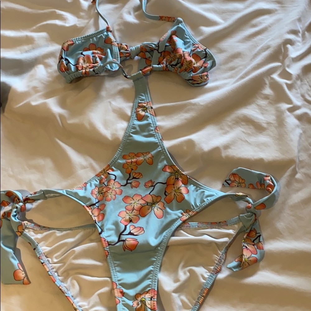 floral tankini kids